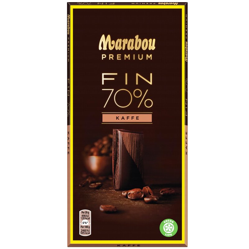 Tumma Suklaa "Kahvi" 100g - 37% alennus