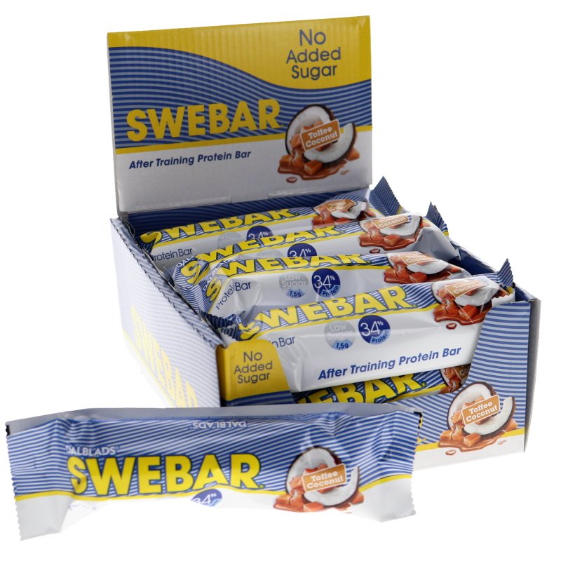 Proteiinipatukat Toffe Kookospähkinä 15-kpl - 33% alennus