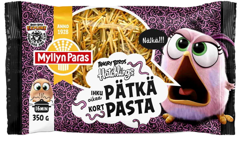 Angry Birds Pätkäpasta - 27% alennus