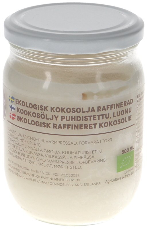 Luomu Kookosöljy - 42% alennus