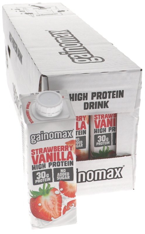 Proteiinijuomat Mansikka & Vanilja 16kpl - 22% alennus