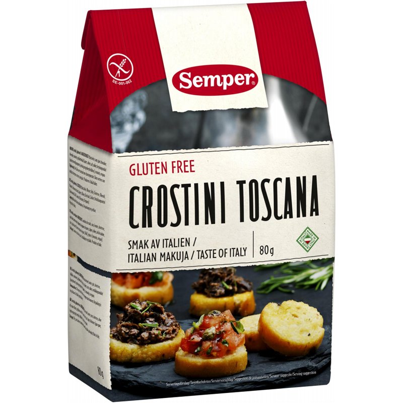 Crostini "Toscana" 80 g - 60% alennus