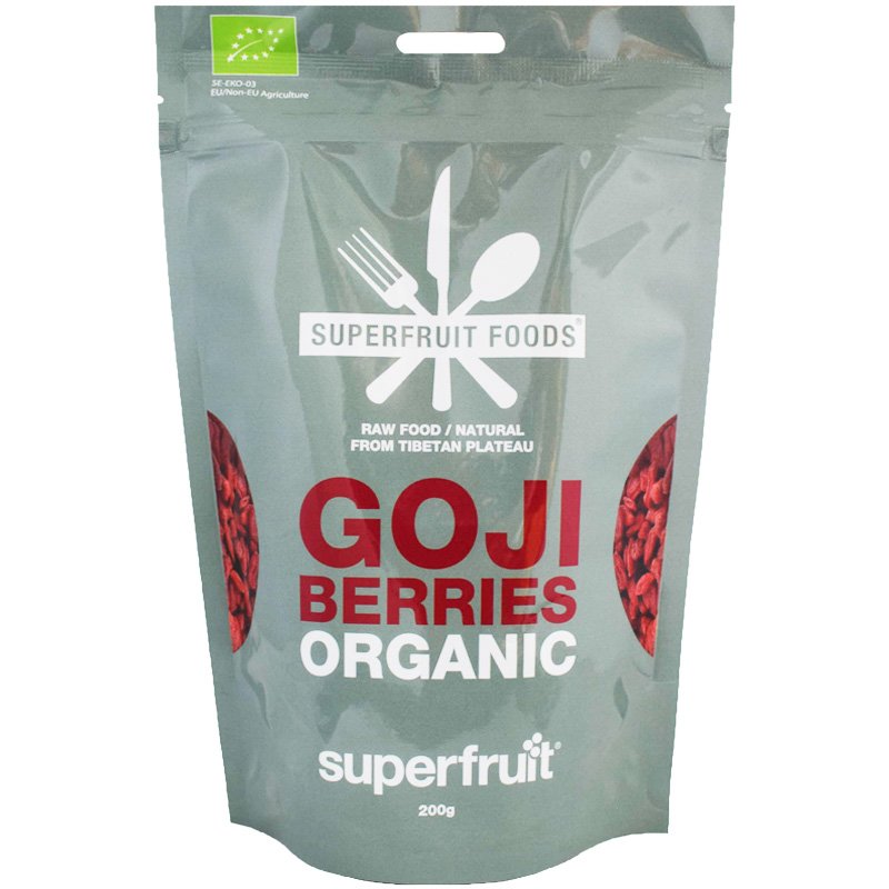 Luomu Kuivatut Gojimarjat 200g - 22% alennus