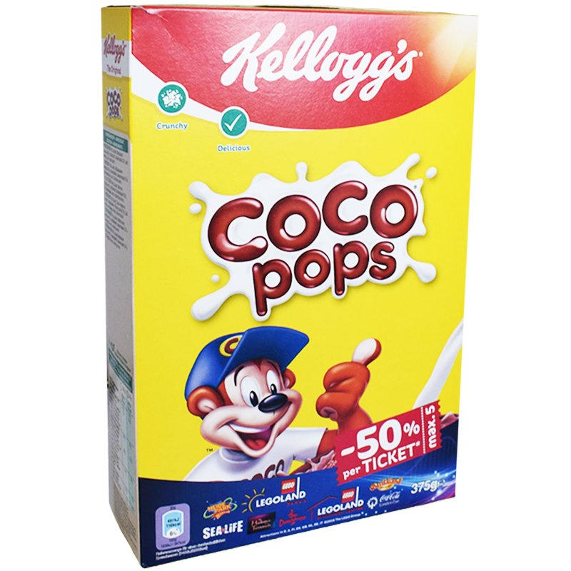 ”Aamiaismurot ”Coco Pops” 375g - 33% alennus