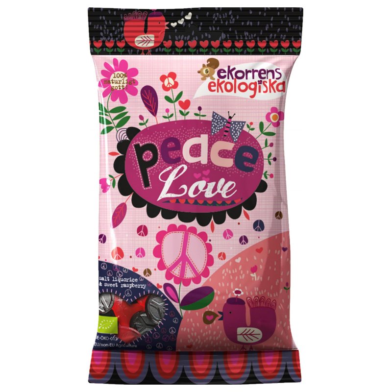Marmeladimakeinen "Peace & Love" 80 g - 55% alennus