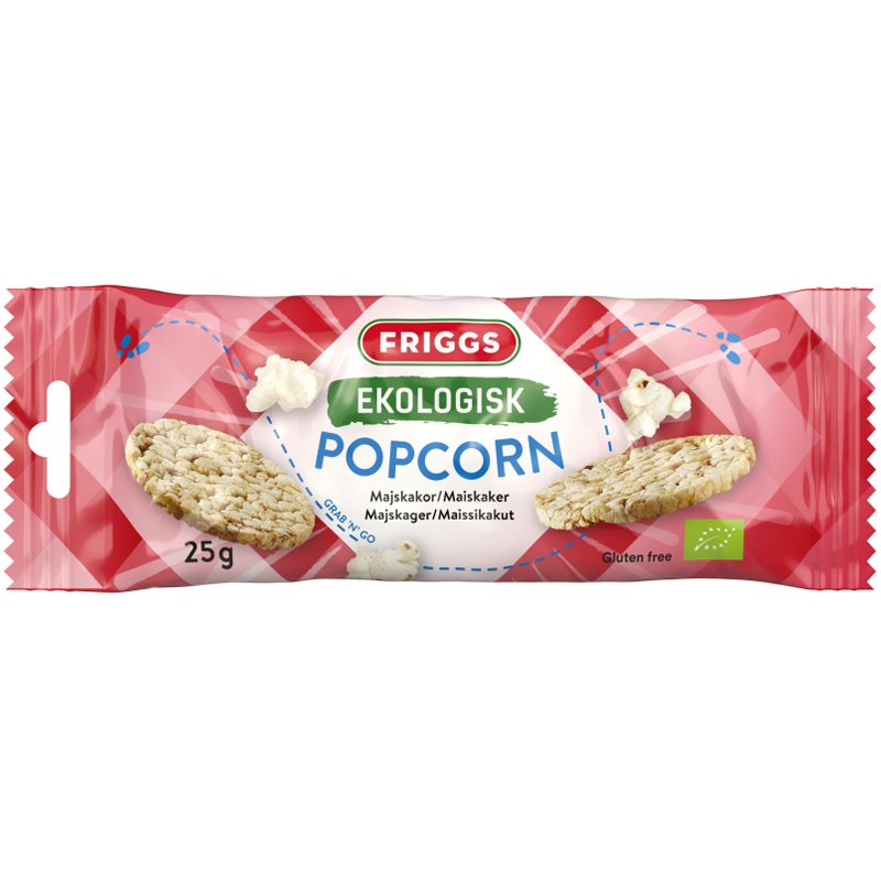 Luomu Maissikakut Popcorn - 11% alennus