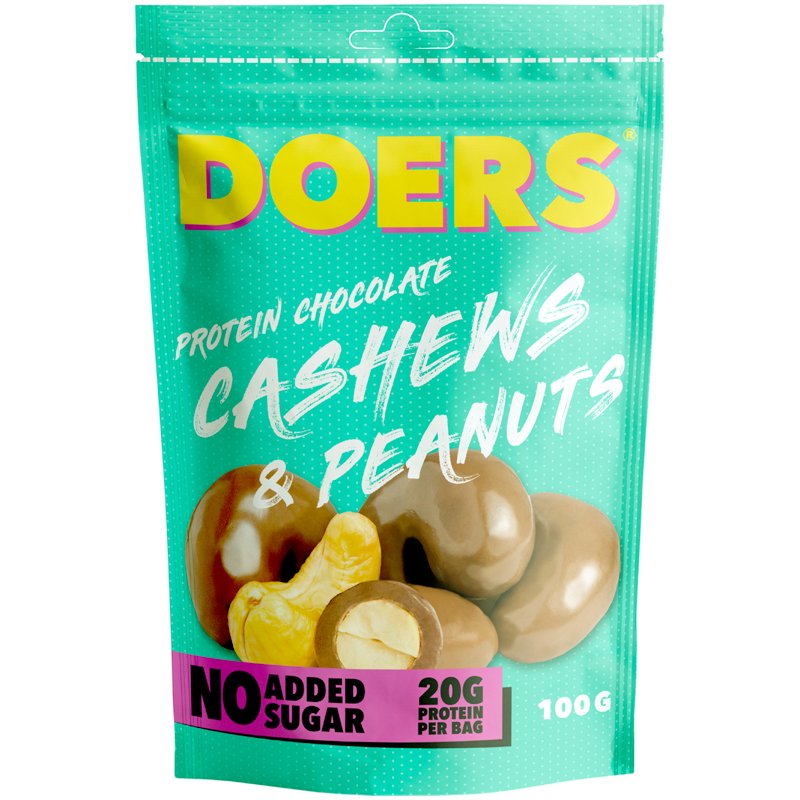 Proteiinisuklaa Cashewpähkinät & Maapähkinät - 32% alennus
