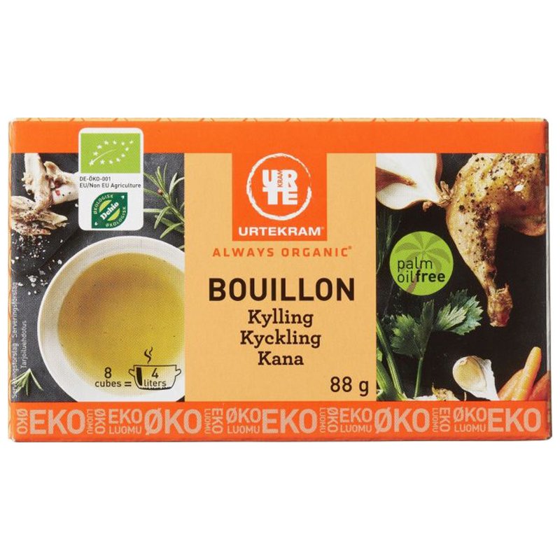 Luomu Kanaliemikuutiot 88g - 17% alennus