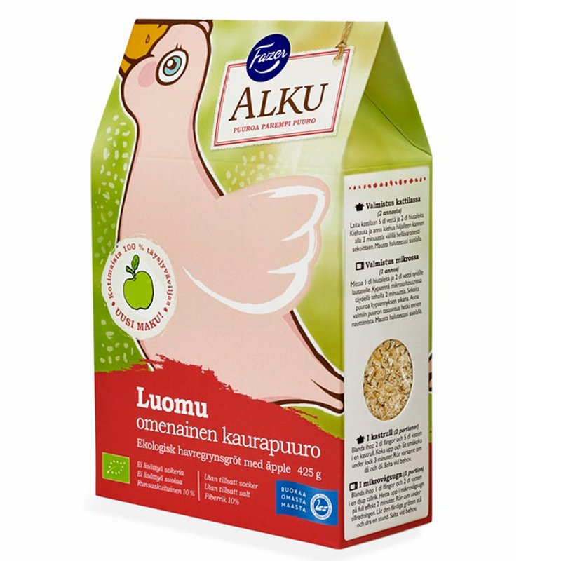Luomu Omenainen Kaurapuuro - 64% alennus