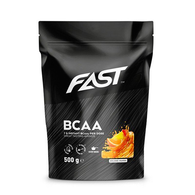 Ravintolisä BCAA Orange-Mango 500g - 68% alennus