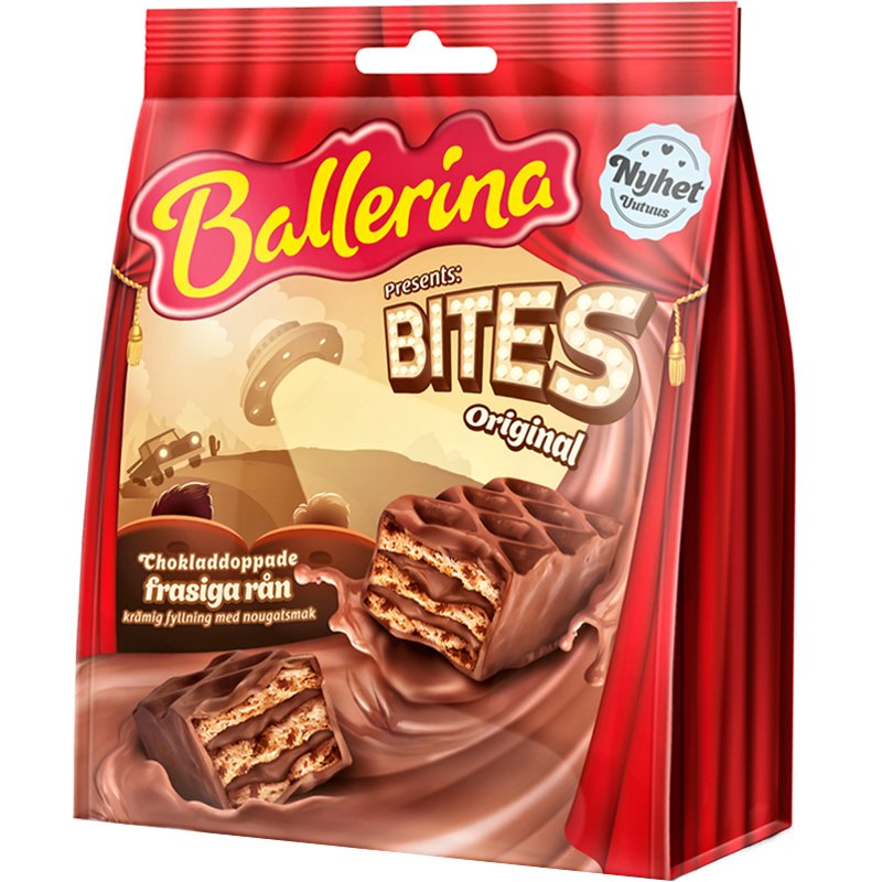 Ballerina Bites Vohvelit - 24% alennus