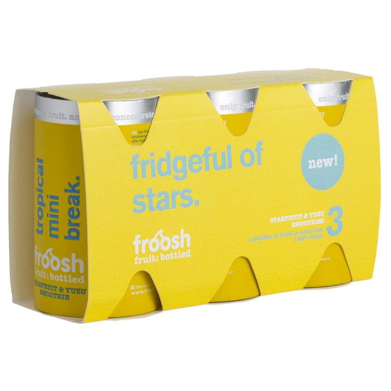 Smoothie Tähtihedelmä & Yuzu 3 x 150ml - 29% alennus