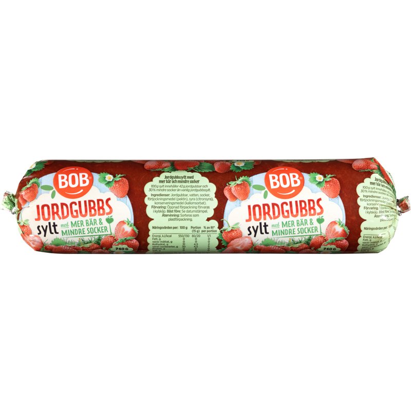 Mansikkahilloa, kevyesti sokeroitu 740 g - 32% alennus
