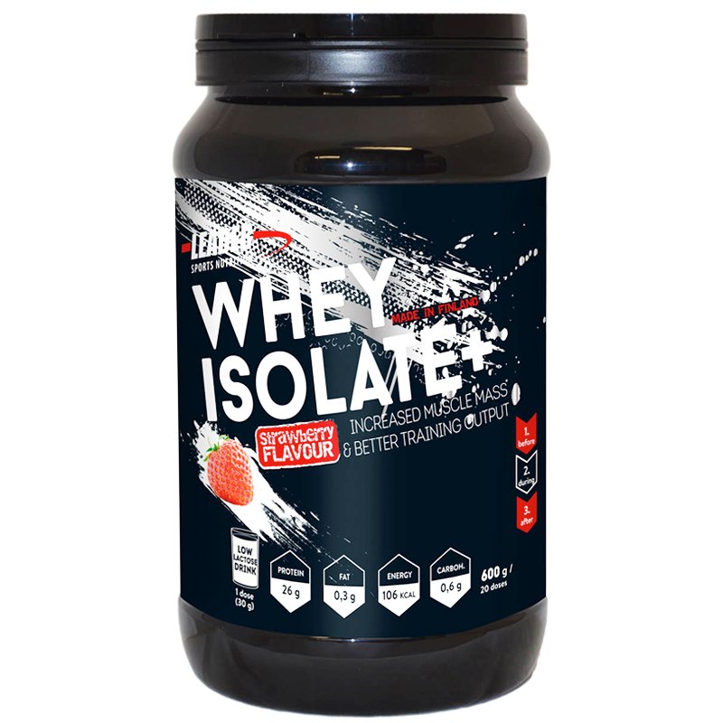 Proteiinijauhe "Strawberry" 600 g - 50% alennus