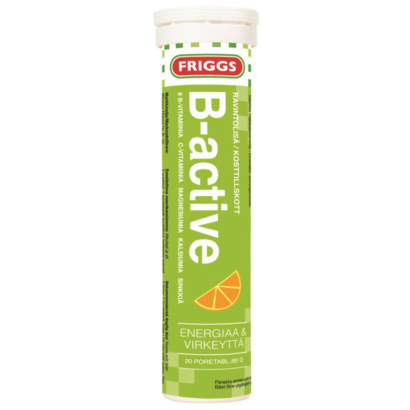 B-active Porevitamiini - 25% alennus