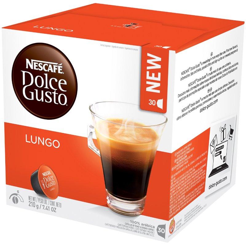 Kahvikapselit "Lungo" 30kpl - 42% alennus