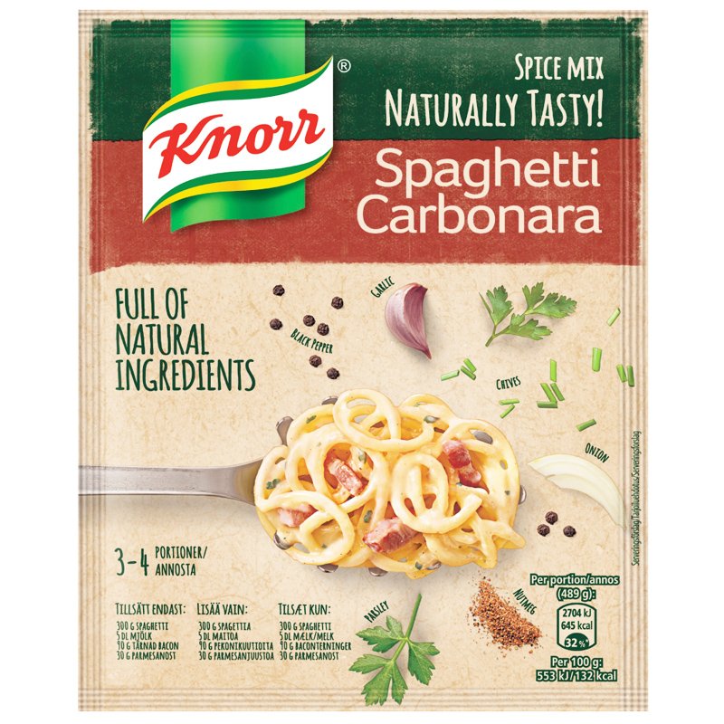 Mausteseos Pasta Carbonara - 41% alennus