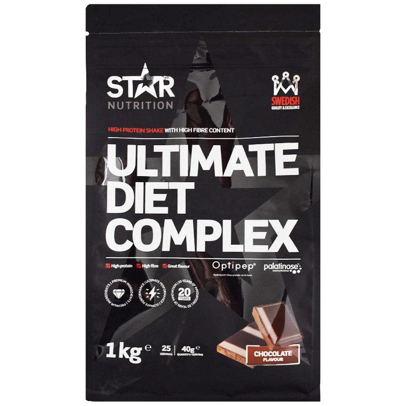 Proteiinijauhe "Ultimate Diet Complex Chocolate" 1kg - 0% alennus