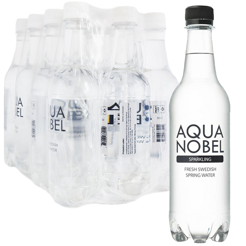 Kokonainen laatikko: Hiilihapotettu Vesi 12 x 50cl - 67% alennus