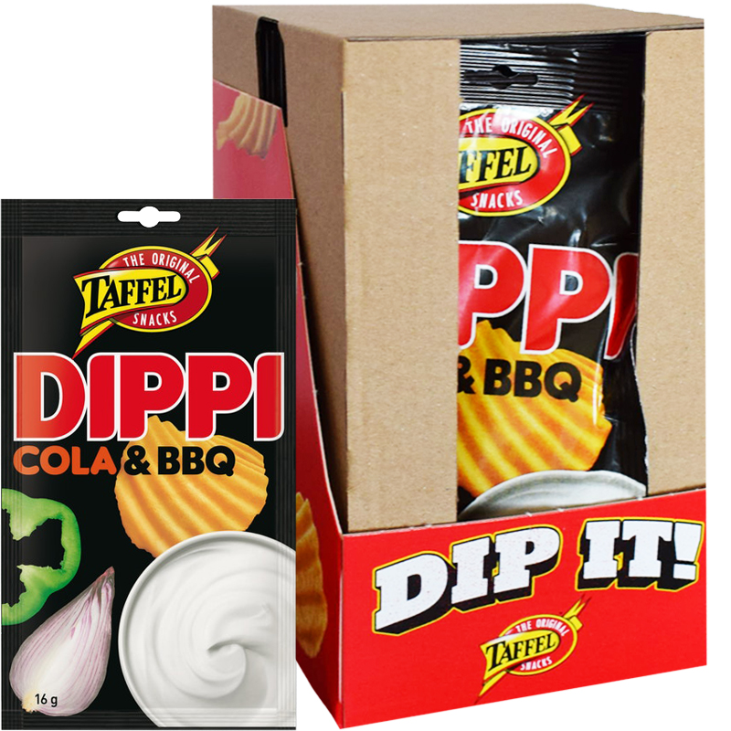 Dippimausteet Cola & BBQ 24kpl - 90% alennus