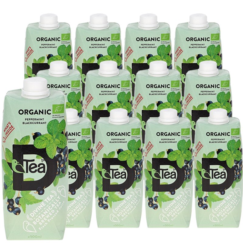 Luomu Teejuomat Peppermint & Blackcurrant 12kpl - 78% alennus