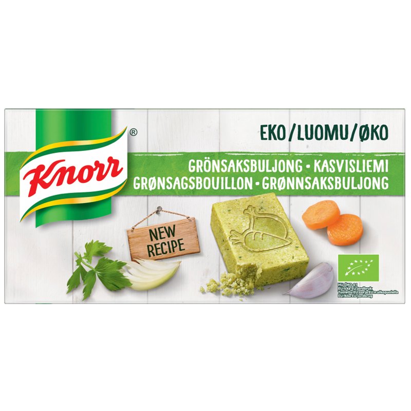 Luomu Kasvisliemi 12kpl - 37% alennus