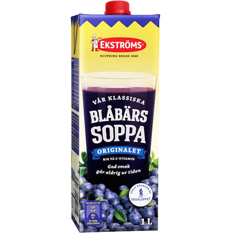 Mustikkakeitto 1l - 45% alennus