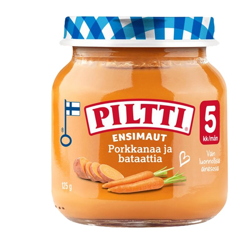 Lastenruoka Porkkanaa & Bataattia - 18% alennus