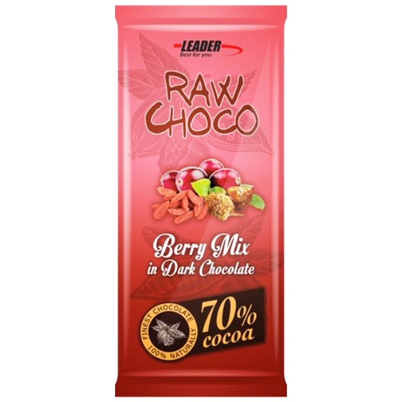 Tumma suklaa "Berry MIx" 80 g - 55% alennus