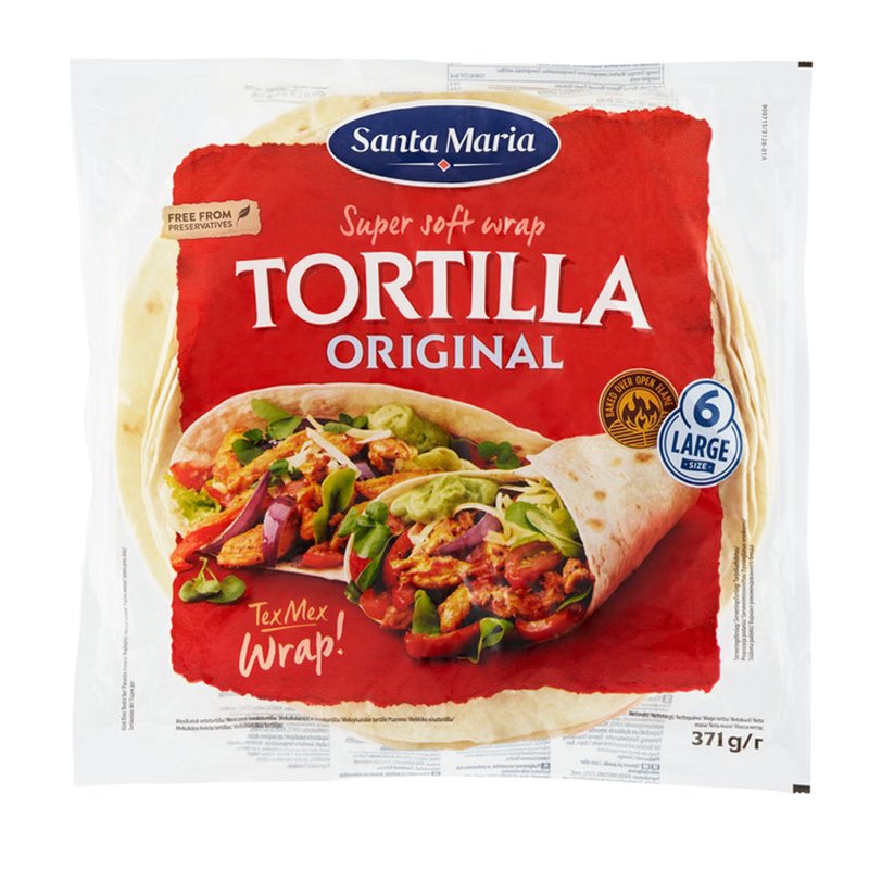 Tortillaleivät Original Large - 24% alennus