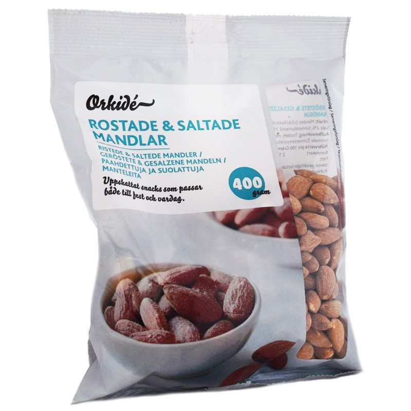 Mantelit, Paahdetut & Suolatut 400g - 66% alennus
