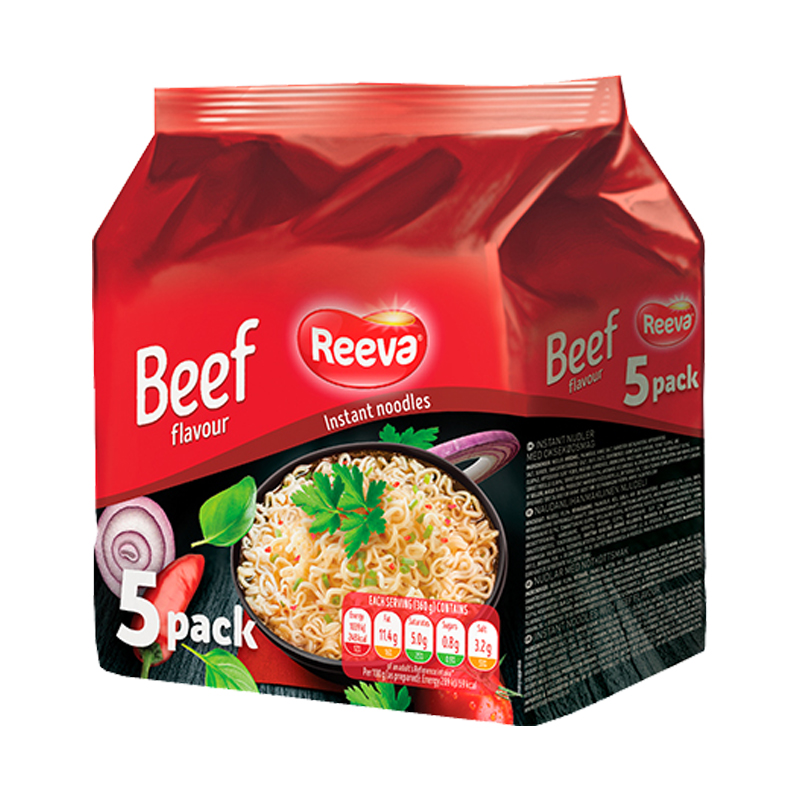 Pikanuudelit Beef 5kpl - 18% alennus