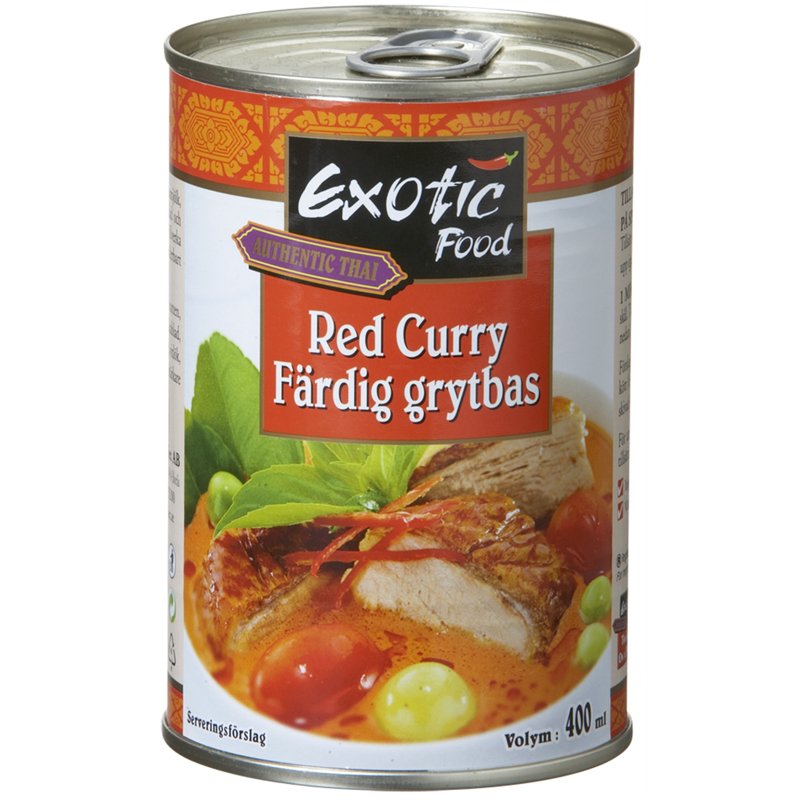 Ateriakastike Red Curry - 72% alennus