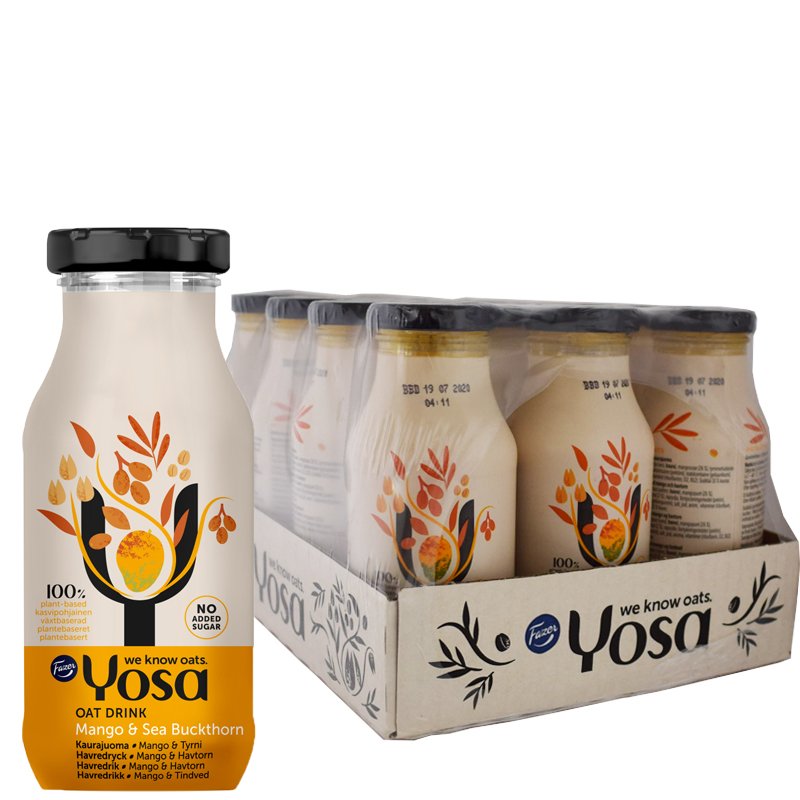Kaurajuoma Mango & Tyrni 12kpl - 73% alennus