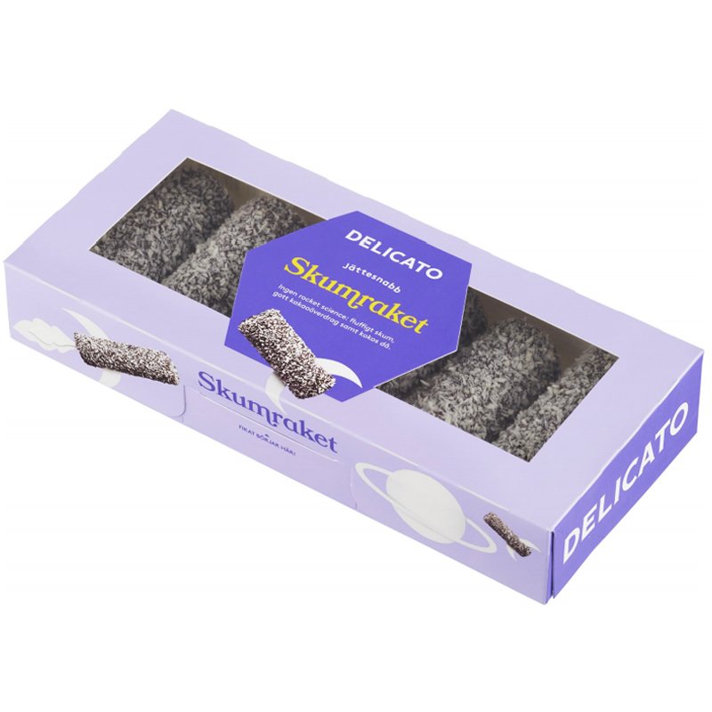 Raketti-leivokset 192g - 60% alennus