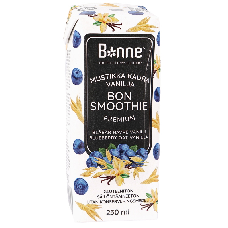 Smoothie Mustikka, Kaura & Vanilja - 13% alennus