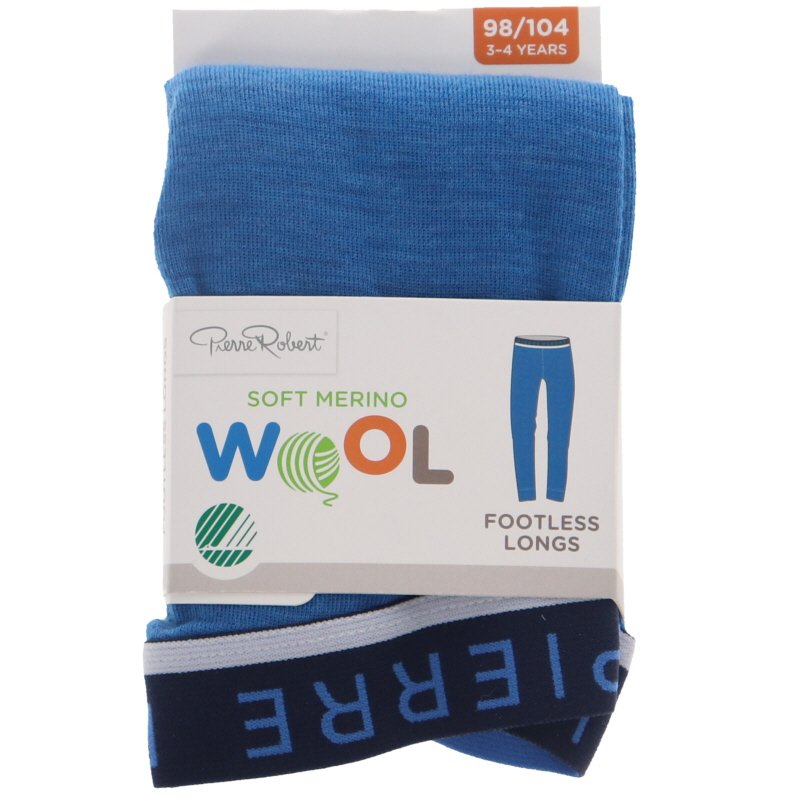 Merinovillapitkikset Lapset, 98-104 Sininen - 44% alennus