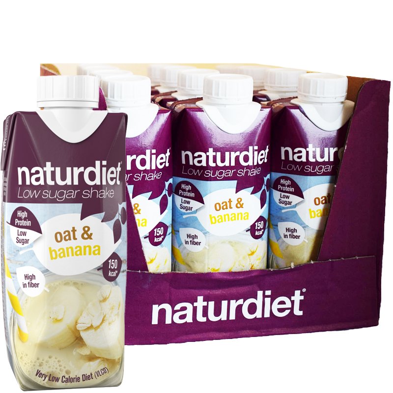 Ruokavalionkorvike Oat & Banana 12kpl - 32% alennus