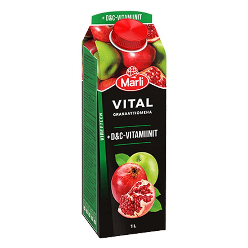 Granaattiomenamehujuoma - 50% alennus