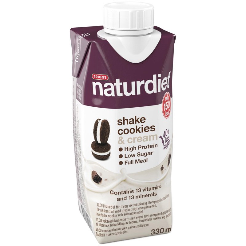 Ateriankorvikepirtelö "Cookies & Cream" 300 ml - 25% alennus