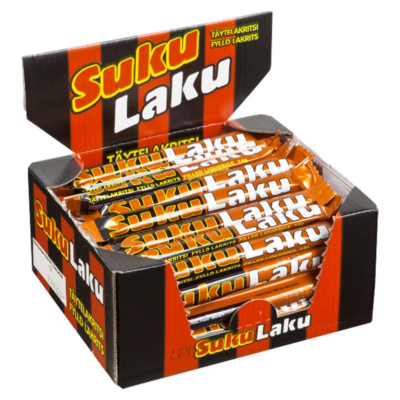 Lakritsipatukat Sukulaku 50kpl - 48% alennus