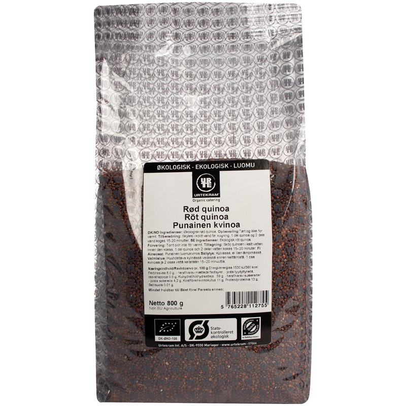Luomu Punainen Kvinoa 800g - 54% alennus