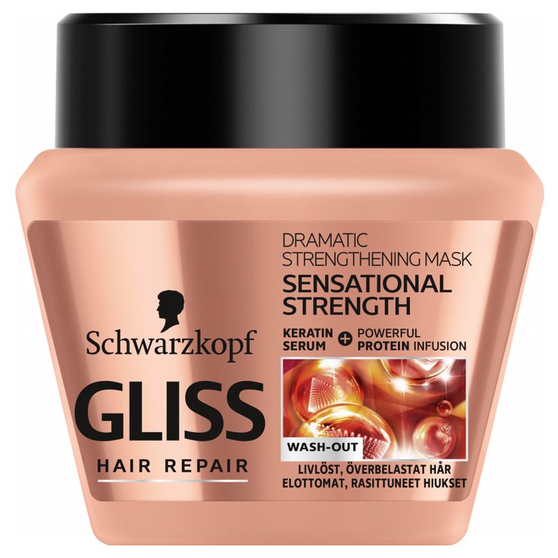 Hiusnaamio Sensational Strength - 33% alennus