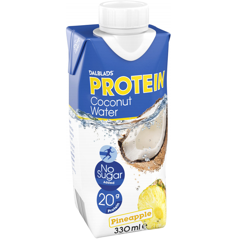 Kookosvesi, Protein Ananas 330ml - 75% alennus