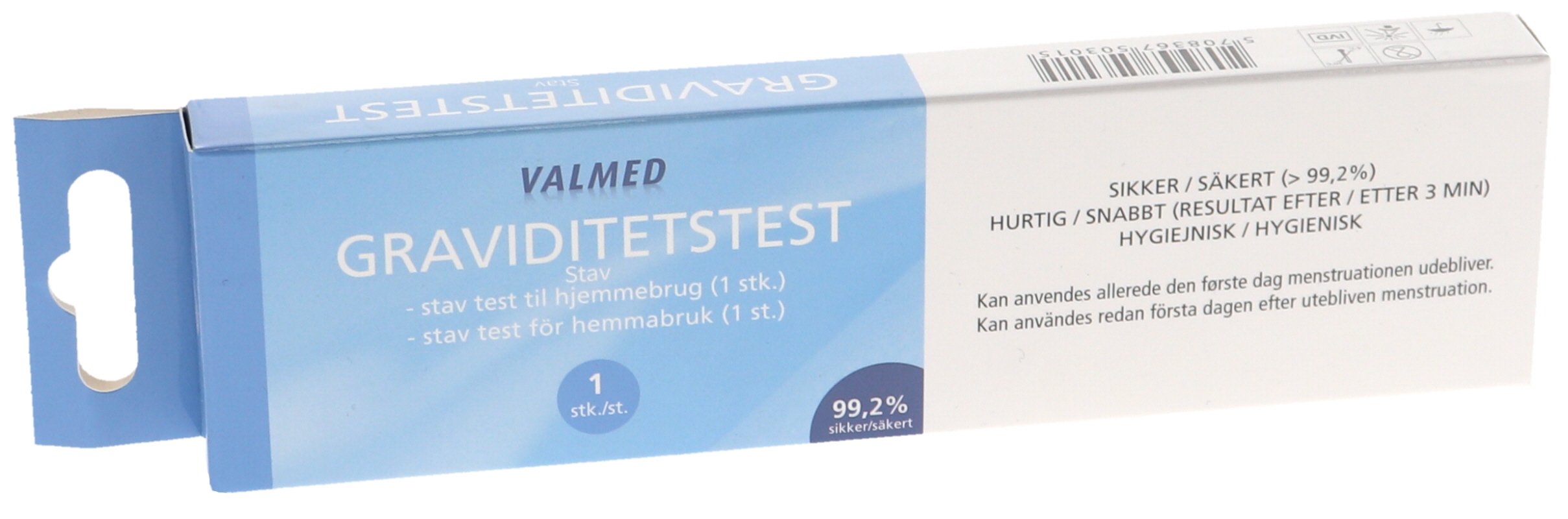 Raskaustesti 1 kpl - 42% alennus