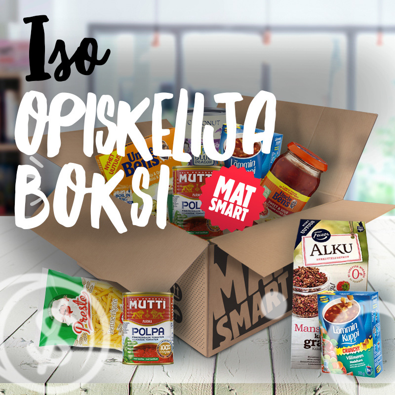 Iso Opiskelijaboksi + ilmainen toimitus - 57% alennus