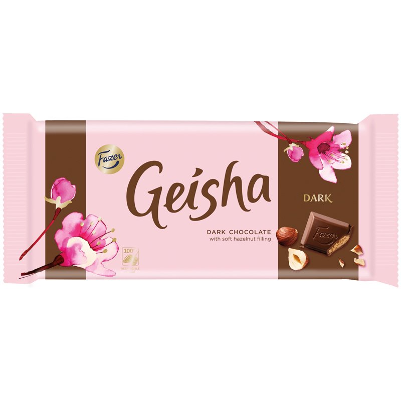 Geisha Dark Suklaalevy - 18% alennus