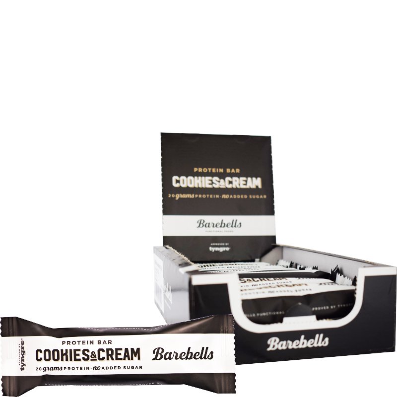 Proteiinipatukat Cookies & Cream 12kpl - 53% alennus