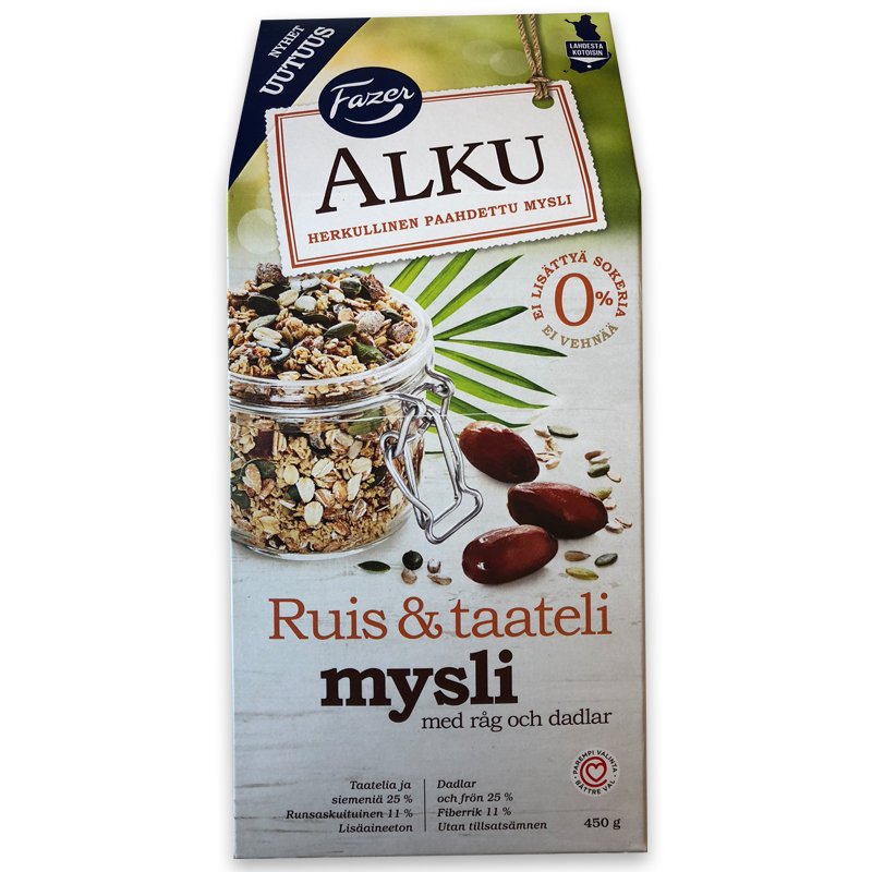 Ruis ja Taateli Mysli 450g - 86% alennus