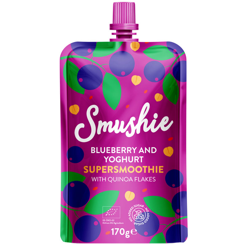 Luomu Smoothie Mustikka & Jogurtti - 23% alennus
